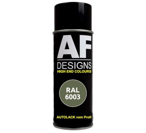 RAL6003 OLIVGRUEN Spraydose matt Lackspray Sprühdose DIY Autolack von Alex Flittner Designs