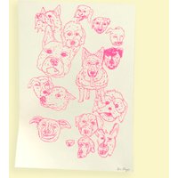 Einige Hudn - Risography Print 210mm X 295mm | A4 Limitiert Auf 40 Einige Hudn - Risography Print 210mm X 295mm | A4 Limitiert Auf 40 von AlexMages