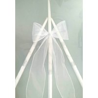 Griechisch-Orthodoxe Taufe Hochzeitskerzen Lambada Taufkerzen Silber & Weiß von AlexandersAgape