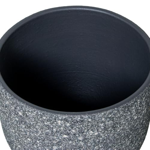 Alexandra House Living Blumentopf-Set, Anthrazit, Keramik, 3-teilig von Alexandra House Living