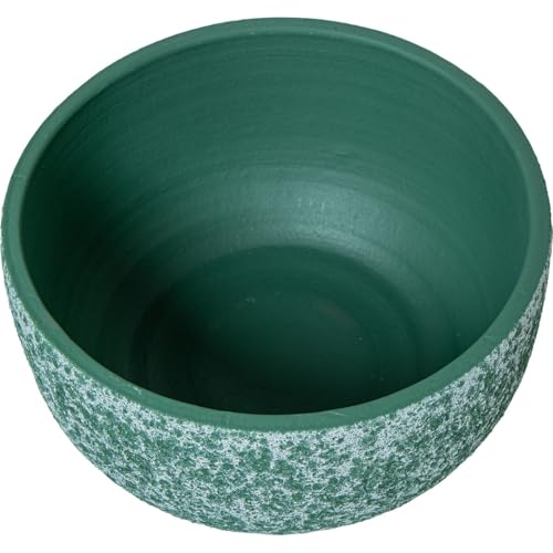 Alexandra House Living Blumentopf-Set, Grün, Keramik, 3-teilig von Alexandra House Living