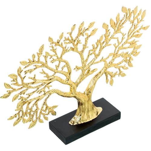 Alexandra House Living Dekofigur, Schwarz, Gold, Metall, Baum, 38 x 7 x 28 cm Alexandra House Living Dekofigur, Schwarz, Gold, Metall, Baum, 38 x 7 x 28 cm von Alexandra House Living