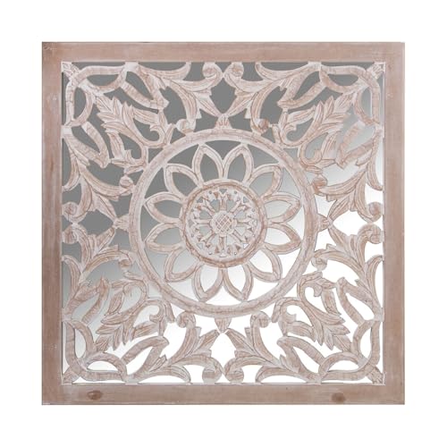 Alexandra House Living Dekoratives Altarbild, Naturholz, 6 x 59 x 58 cm von Alexandra House Living