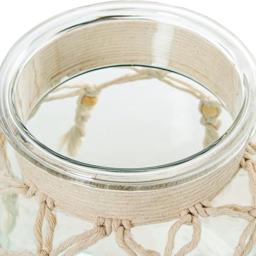 Alexandra House Living Glasvase 20x22 cm Kerzenhalter von Alexandra House Living