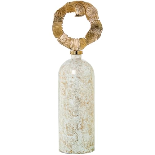 Alexandra House Living Glasvase, goldfarben, 18 x 75 cm von Alexandra House Living