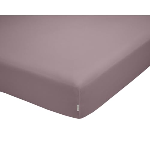 Alexandra House Living Spannbettlaken, QUTUN Orange, 140 x 1 x 200 cm von Alexandra House Living