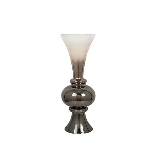 Alexandra House Living Vase, transparent, silberfarben, Glas, 17 x 50 x 17 cm Alexandra House Living Vase, transparent, silberfarben, Glas, 17 x 50 x 17 cm von Alexandra House Living