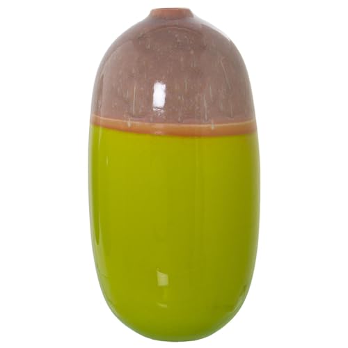Alexandra House Living Vase Grün Rosa Keramik 19 x 20 x 38 cm von Alexandra House Living