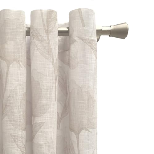 Alexandra House Living Vorhang Sofia Beige, 140 x 270 x 1 cm, transparent von Alexandra House Living