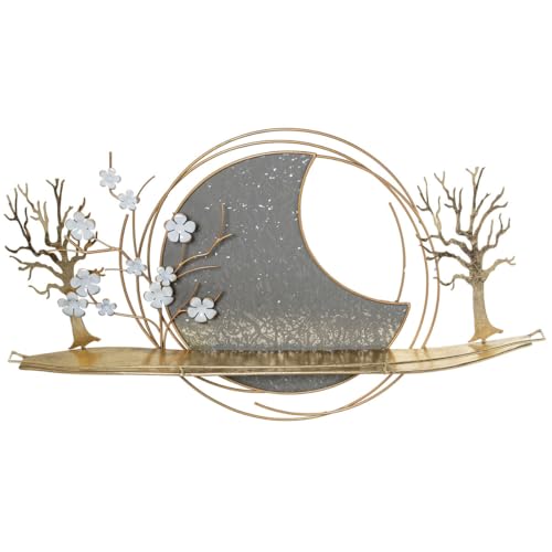 Alexandra House Living Wanddekoration, goldfarben, Metall, Baum, 93 x 52 x 11 cm Alexandra House Living Wanddekoration, goldfarben, Metall, Baum, 93 x 52 x 11 cm von Alexandra House Living