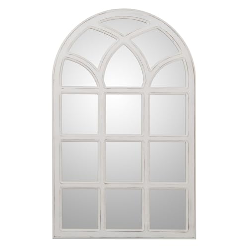 Alexandra House Living Wandspiegel, Weiß, Holz, Used-Look, Fenster, 4 x 76 x 50 cm Alexandra House Living Wandspiegel, Weiß, Holz, Used-Look, Fenster, 4 x 76 x 50 cm von Alexandra House Living