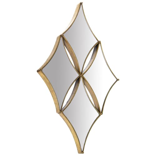 Alexandra House Living Wandspiegel, goldfarben, Metall, 5 x 67 x 44 cm Alexandra House Living Wandspiegel, goldfarben, Metall, 5 x 67 x 44 cm von Alexandra House Living