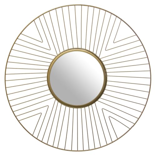 Alexandra House Living Wandspiegel, goldfarben, Metall, 50 x 1,2 cm, rund Alexandra House Living Wandspiegel, goldfarben, Metall, 50 x 1,2 cm, rund von Alexandra House Living