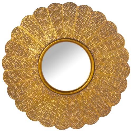 Alexandra House Living Wandspiegel, goldfarben, Metall, 6 x 81 x 82 cm, rund Alexandra House Living Wandspiegel, goldfarben, Metall, 6 x 81 x 82 cm, rund von Alexandra House Living