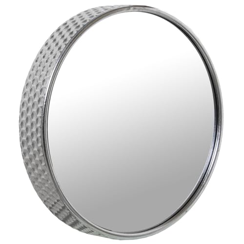 Alexandra House Living Wandspiegel, silberfarben, Metall, 9 x 45 x 46 cm, rund Alexandra House Living Wandspiegel, silberfarben, Metall, 9 x 45 x 46 cm, rund von Alexandra House Living