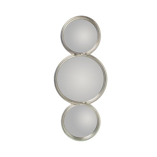Alexandra House Living Wandspiegel, silberfarben, Metall, Kreise, 2 x 23 x 58 cm Alexandra House Living Wandspiegel, silberfarben, Metall, Kreise, 2 x 23 x 58 cm von Alexandra House Living