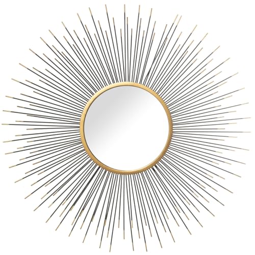 Alexandra House Living Wandspiegel aus Metall, 9 x 77 x 78 cm, rund Alexandra House Living Wandspiegel aus Metall, 9 x 77 x 78 cm, rund von Alexandra House Living