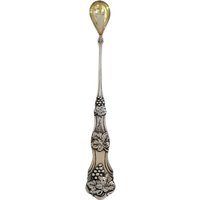 Gorham Sterling Silber Gold Waschschüssel Grapevine Claret Schöpfkelle Mit Monogramm #10045 von AlexandraGroup