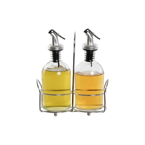 ACEITERA VINAGRERA SET 2 CRISTAL METAL 16X6,5X17,5 ACEITERA VINAGRERA SET 2 CRISTAL METAL 16X6,5X17,5 von AlexandreHouse