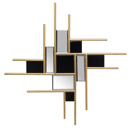 ADORNO PARED METAL DORADO/NEGRO_80X1,5X80CM ADORNO PARED METAL DORADO/NEGRO_80X1,5X80CM von AlexandreHouse