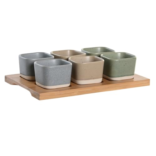 APERITIVO SET 7 PORCELANA BAMBU 21,6X15X1,5 APERITIVO SET 7 PORCELANA BAMBU 21,6X15X1,5 von AlexandreHouse