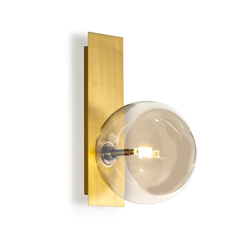 APLIQUE 17X20X30 CRISTAL AMBAR/METAL DORADO von AlexandreHouse