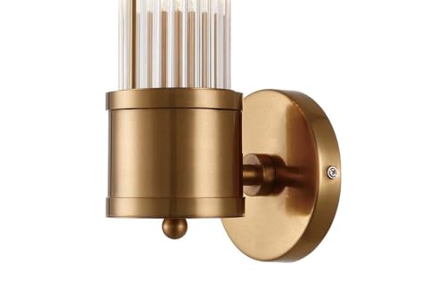 APLIQUE DE PARED CRISTAL METAL DORADO 14x14x46 CM APLIQUE DE PARED CRISTAL METAL DORADO 14x14x46 CM von AlexandreHouse