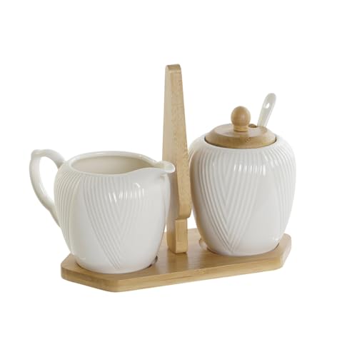 AZUCARERO SET 3 PORCELANA BAMBU 19,5X9X17 BLANCO AZUCARERO SET 3 PORCELANA BAMBU 19,5X9X17 BLANCO von AlexandreHouse