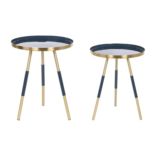 AlexandreHouse Beistelltisch Set mit 2 Eisen, 41 x 41 x 51 cm, Metallfüße AlexandreHouse Beistelltisch Set mit 2 Eisen, 41 x 41 x 51 cm, Metallfüße von AlexandreHouse