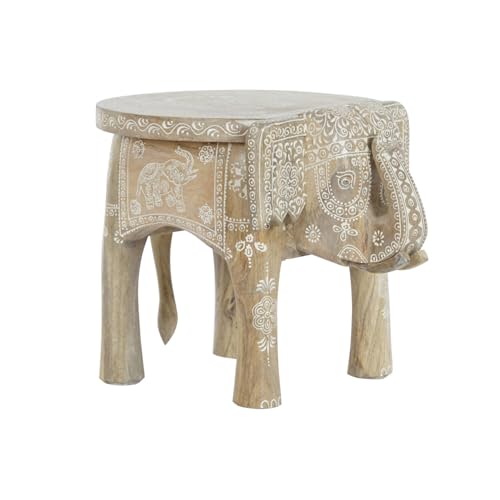 AlexandreHouse Beistelltisch mit Griff, 48 x 35,5 x 36,8, Elefant AlexandreHouse Beistelltisch mit Griff, 48 x 35,5 x 36,8, Elefant von AlexandreHouse