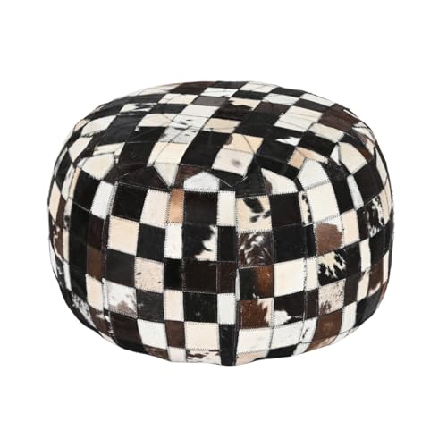AlexandreHouse Bodenkissen aus Leder, 48 x 48 x 35 cm, Dunkelbraun AlexandreHouse Bodenkissen aus Leder, 48 x 48 x 35 cm, Dunkelbraun von AlexandreHouse