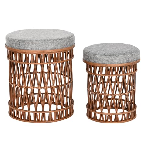 AlexandreHouse REPOSAPIES Set 2 Bambus Polyester 40 x 40 x 48 braun AlexandreHouse REPOSAPIES Set 2 Bambus Polyester 40 x 40 x 48 braun von AlexandreHouse