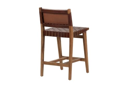 BANCO MADERA TEKA NATURAL 50x36x44 CM von AlexandreHouse