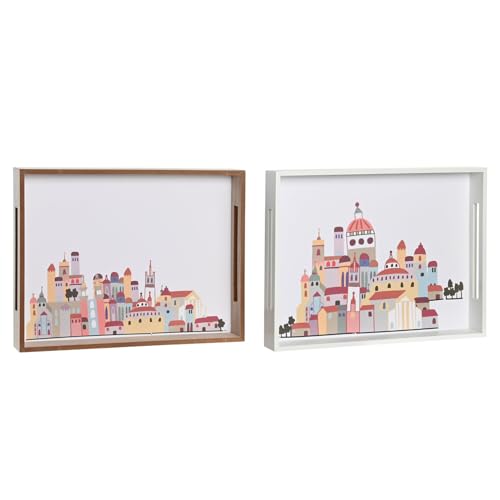 BANDEJA MDF 40X30X5 CASITAS 2 SURT. von AlexandreHouse
