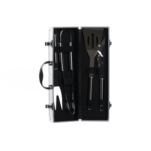 BARBACOA SET 5 INOX ALUMINIO 38X12X9 NEGRO BARBACOA SET 5 INOX ALUMINIO 38X12X9 NEGRO von AlexandreHouse