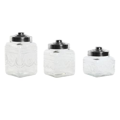 BOTE SET 3 CRISTAL METAL 12,5X12,5X22,5 3,2L BOTE SET 3 CRISTAL METAL 12,5X12,5X22,5 3,2L von AlexandreHouse