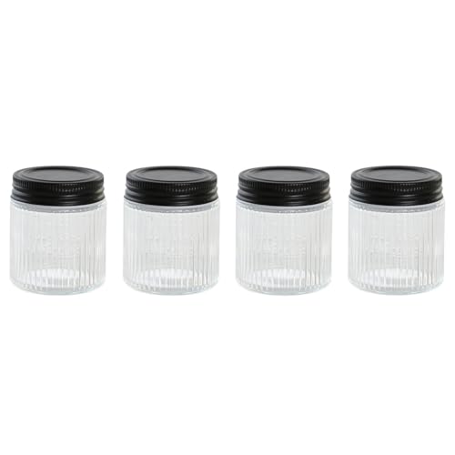 BOTE SET 4 CRISTAL METAL 5,7X5,7X7 130 von AlexandreHouse