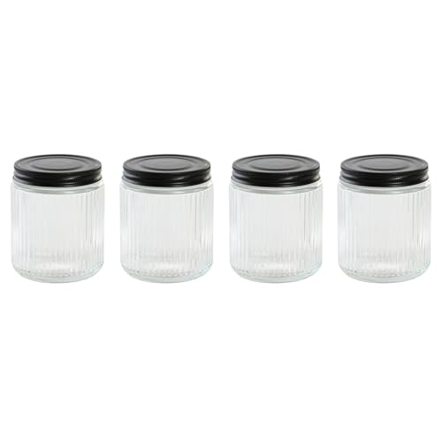 BOTE SET 4 CRISTAL METAL 9X9X11 560ML TRANSPARENTE BOTE SET 4 CRISTAL METAL 9X9X11 560ML TRANSPARENTE von AlexandreHouse