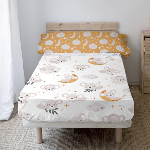 Baby koala Juego de sábanas 2 piezas 160x270 cm (Cama 80/90) von AlexandreHouse