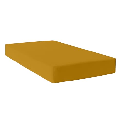 Basic Bajera 90x200x32 cm (Cama 90) Mostaza von AlexandreHouse