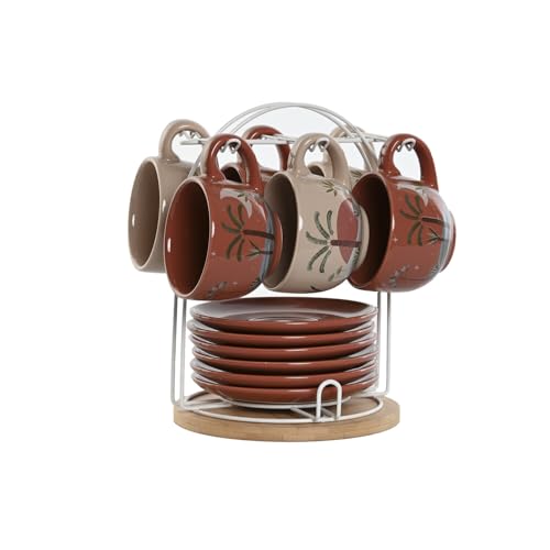 CAFE SET 6 DOLOMITE METAL 20X18X20 180 ML CALIMA von AlexandreHouse