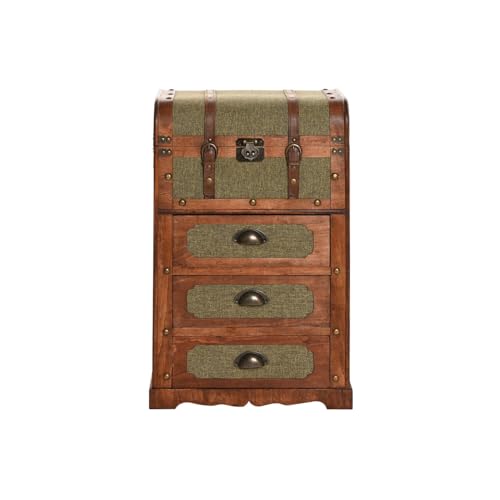 CAJONERA MADERA LIENZO 45X35X71,5 VERDE CAJONERA MADERA LIENZO 45X35X71,5 VERDE von AlexandreHouse