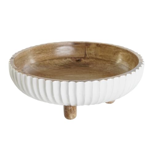CENTRO MESA MANGO 25X25X9 BLANCO von Redesyn