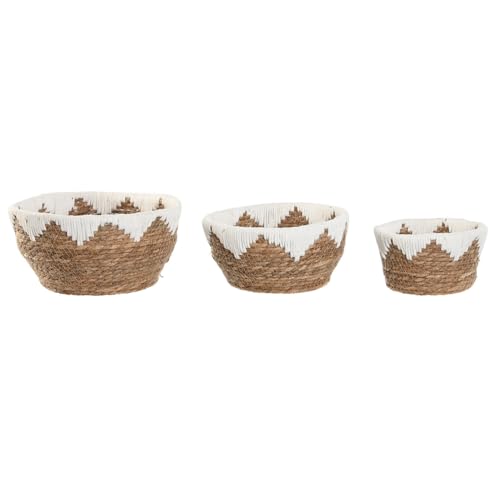 CENTRO MESA SET 3 FIBRA ALGODON 30,5X30,5X14 CENTRO MESA SET 3 FIBRA ALGODON 30,5X30,5X14 von AlexandreHouse