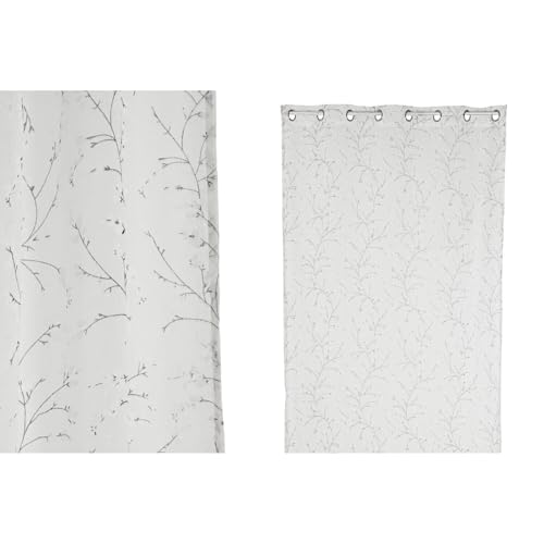 CORTINA POLIESTER 140X260 8 ANILLAS BLANCO von AlexandreHouse