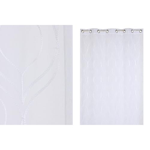 CORTINA POLIESTER 140X260X260 BORDADA ANILLAS CORTINA POLIESTER 140X260X260 BORDADA ANILLAS von AlexandreHouse