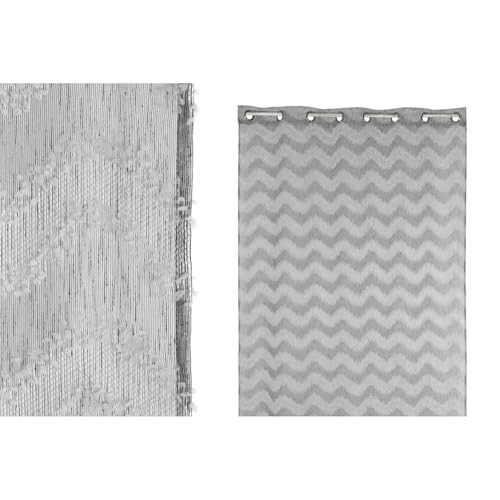 CORTINA POLIESTER 140X260X260 BORDADA GRIS CORTINA POLIESTER 140X260X260 BORDADA GRIS von AlexandreHouse