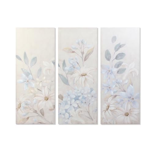 CUADRO LIENZO MDF 55X3X135 FLORES 3 SURT. von AlexandreHouse