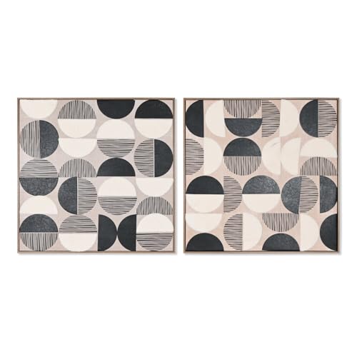 CUADRO LIENZO PIEL 80X2,4X80 MODERNO 3D 2 SURT. von AlexandreHouse