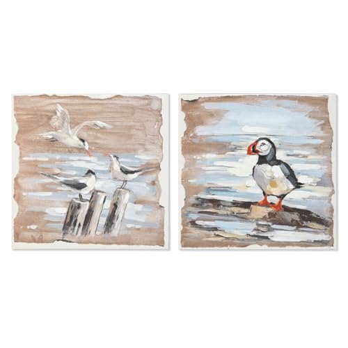 CUADRO LIENZO PINO 45X2,7X45 AVES 2 SURT. CUADRO LIENZO PINO 45X2,7X45 AVES 2 SURT. von AlexandreHouse